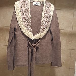 Anthropology Rosie Neim L Wool Cardigan